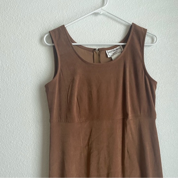 🤎VINTAGE SUEDE DRESS AND JACKET SET🤎 - Picture 4 of 6